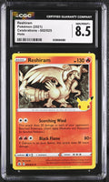 
              POKEMON TCG: CELEBRATIONS - RESHIRAM - 002/025 (HOLO) (ENGLISH) (GRADED / CGC 8.5) (📌 CONDITION 9.5)
            