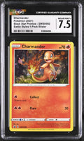 
              POKEMON TCG: BLACK STAR PROMOS - CHARMANDER - SWSH092 (BATTLE STYLES 1-PACK BLISTER - HOLO) (ENGLISH) (GRADED / CGC 7.5) (📌 CONDITION 9.5)
            