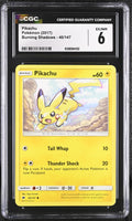 
              POKEMON TCG: BURNING SHADOWS - PIKACHU - 40/147 (NON-HOLO) (ENGLISH) (GRADED / CGC 6) (📌 CONDITION 9.5)
            