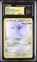 
              POKEMON TCG: HIDDEN FATES - KARTANA - SV033/SV94 (SHINY VAULT - HOLO) (ENGLISH) (GRADED / TOP POP / CGC PRISTINE 10) (📌 CONDITION 9.5)
            