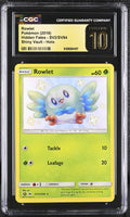
              POKEMON TCG: HIDDEN FATES - ROWLET - SV2/SV94 (SHINY VAULT - HOLO) (ENGLISH) (GRADED / CGC PRISTINE 10) (📌 CONDITION 9.5)
            