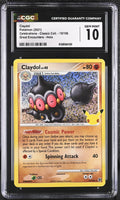 
              POKEMON TCG: CELEBRATIONS: CLASSIC COLLECTION - CLAYDOL - 15/106 (GREAT ENCOUNTERS - HOLO) (ENGLISH) (GRADED / CGC 10) (📌 CONDITION 9.5)
            