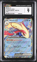 
              POKEMON TCG: SURGING SPARKS - MILOTIC EX - 042/191 (HOLO) (ENGLISH) (GRADED / CGC 9) (📌 CONDITION 9.5)
            