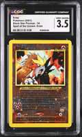 
              POKEMON TCG: BLACK STAR PROMOS - ENTEI - 34 (WOTC SPELL OF THE UNOWN ENTEI - REVERSE HOLO) (ENGLISH) (GRADED / CGC 3.5) (📌 CONDITION 9.5)
            