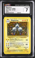 
              POKEMON TCG: BASE SET - MAGNETON - 9/102 (HOLO) (ENGLISH) (GRADED / CGC 7) (📌 CONDITION 9.5)
            