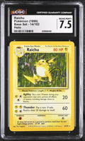 
              POKEMON TCG: BASE SET - RAICHU - 14/102 (HOLO) (ENGLISH) (GRADED / CGC 7.5) (📌 CONDITION 9.5)
            