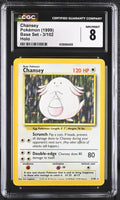 
              POKEMON TCG: BASE SET - CHANSEY - 3/102 (HOLO) (ENGLISH) (GRADED / CGC 8) (📌 CONDITION 9.5)
            