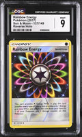 
              POKEMON TCG: SUN & MOON BASE SET - RAINBOW ENERGY - 137/149 (REVERSE HOLO) (ENGLISH) (GRADED / CGC 9) (📌 CONDITION 9.5)
            
