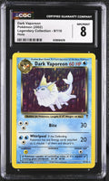 
              POKEMON TCG: LEGENDARY COLLECTION - DARK VAPOREON - 9/110 (HOLO) (ENGLISH) (GRADED / CGC 8) (📌 CONDITION 9.5)
            
