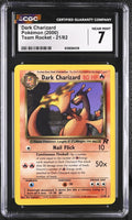 
              POKEMON TCG: TEAM ROCKET - DARK CHARIZARD - 21/82 (NON-HOLO) (ENGLISH) (GRADED / CGC 7) (📌 CONDITION 9.5)
            