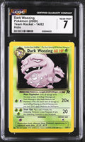 
              POKEMON TCG: TEAM ROCKET - DARK WEEZING - 14/82 (HOLO) (ENGLISH) (GRADED / CGC 7) (📌 CONDITION 9.5)
            