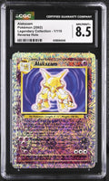 
              POKEMON TCG: LEGENDARY COLLECTION - ALAKAZAM - 1/110 (REVERSE HOLO) (ENGLISH) (GRADED / CGC 8.5) (📌 CONDITION 9.5)
            
