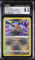 
              POKEMON TCG: BLACK STAR PROMOS - RADIANT EEVEE - SWSH230 (RADIANT EEVEE PREMIUM COLLECTION - HOLO) (ENGLISH) (GRADED / CGC 8.5) (📌 CONDITION 9.5)
            