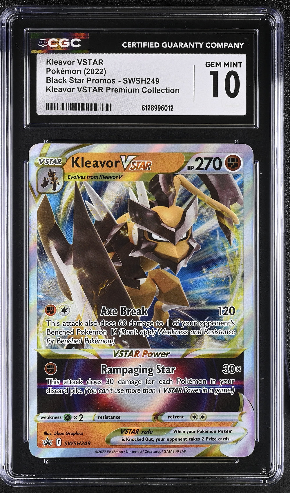 POKEMON TCG: BLACK STAR PROMOS - KLEAVOR VSTAR