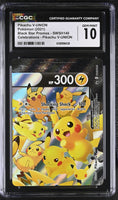 
              POKEMON TCG: BLACK STAR PROMOS - PIKACHU V-UNION - SWSH140 (CELEBRATIONS - PIKACHU V-UNION - HOLO) (ENGLISH) (GRADED / CGC 10) (📌 CONDITION 9.5)
            