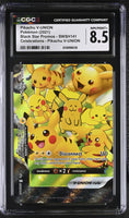 
              POKEMON TCG: BLACK STAR PROMOS - PIKACHU V-UNION - SWSH141 (CELEBRATIONS - PIKACHU V-UNION - HOLO) (ENGLISH) (GRADED / CGC 8.5) (📌 CONDITION 9.5)
            