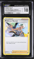 
              POKEMON TCG: BLACK STAR PROMOS - PROFESSOR BURNET - SWSH167 (PIKACHU V-UNION SPECIAL COLLECTIONS - PIKACHU STAMP - NON-HOLO) (ENGLISH) (GRADED / CGC 10) (📌 CONDITION 9.5)
            