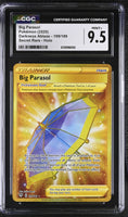 
              POKEMON TCG: DARKNESS ABLAZE - BIG PARASOL - 199/189 (SECRET RARE - HOLO) (ENGLISH) (GRADED / CGC 9.5) (📌 CONDITION 9.5)
            