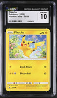 
              POKEMON TCG: HIDDEN FATES - PIKACHU - 19/68 (NON-HOLO) (ENGLISH) (GRADED / CGC 10) (📌 CONDITION 9.5)
            