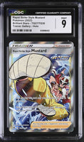 
              POKEMON TCG: BRILLIANT STARS - RAPID STRIKE STYLE MUSTARD - TG27/TG30 (TRAINER GALLERY - HOLO) (ENGLISH) (GRADED / CGC 9) (📌 CONDITION 9.5)
            