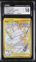 
              POKEMON TCG: ASTRAL RADIANCE - PATH TO THE PEAK - 213/189 (SECRET RARE - HOLO) (ENGLISH) (GRADED / CGC 10) (📌 CONDITION 9.5)
            