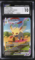 
              POKEMON TCG: EVOLVING SKIES - LEAFEON VMAX - 205/203 (SECRET RARE - HOLO) (ENGLISH) (GRADED / CGC 10) (📌 CONDITION 9.5)
            