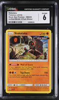 
              POKEMON TCG: BLACK STAR PROMOS - STAKATAKA - SM209 (UNIFIED MINDS 3-PACK BLISTER / SUN & MOON - HOLO) (ENGLISH) (GRADED / CGC 6) (📌 CONDITION 9.5)
            