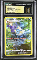 
              POKEMON TCG: BRILLIANT STARS - VAPOREON - TG02/TG30 (TRAINER GALLERY - HOLO) (ENGLISH) (GRADED / CGC PRISTINE 10) (📌 CONDITION 9.5)
            