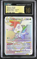 
              POKEMON TCG: BRILLIANT STARS - SHAYMIN VSTAR - 173/172 (RAINBOW RARE - HOLO) (ENGLISH) (GRADED / CGC PRISTINE 10) (📌 CONDITION 9.5)
            