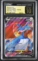 
              POKEMON TCG: DARKNESS ABLAZE - SALAMENCE V - 185/189 (ULTRA RARE - HOLO) (ENGLISH) (GRADED / CGC PRISTINE 10) (📌 CONDITION 9.5)
            