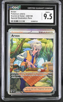 
              POKEMON TCG: SCARLET & VIOLET BASE SET - ARVEN - 249/198 (SPECIAL ILLUSTRATION RARE - HOLO) (ENGLISH) (GRADED / CGC 9.5) (📌 CONDITION 9.5)
            