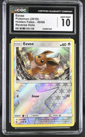 
              POKEMON TCG: HIDDEN FATES - EEVEE - 49/68 (REVERSE HOLO) (ENGLISH) (GRADED / TOP POP / CGC 10) (📌 CONDITION 9.5)
            