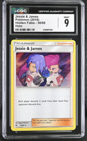 
              POKEMON TCG: HIDDEN FATES - JESSIE & JAMES - 58/68 (HOLO) (ENGLISH) (GRADED / CGC 9) (📌 CONDITION 9.5)
            