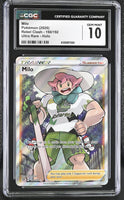 
              POKEMON TCG: REBEL CLASH - MILO - 190/192 (ULTRA RARE - HOLO) (ENGLISH) (GRADED / CGC 10) (📌 CONDITION 9.5)
            