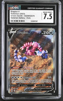 
              POKEMON TCG: CROWN ZENITH - DRAPION V - GG49/GG70 (GALARIAN GALLERY - HOLO) (ENGLISH) (GRADED / CGC 7.5) (📌 CONDITION 9.5)
            