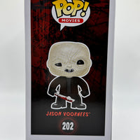 FUNKO POP! MOVIES FRIDAY THE 13TH: UNMASKED JASON VOORHEES #202 (LE 1,008) (2015 SDCC EXCLUSIVE STICKER) (📌CONDITION 7.0)
