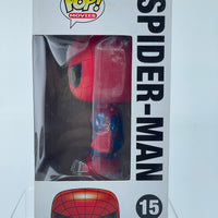 FUNKO POP! MARVEL THE AMAZING SPIDER-MAN: SPIDER-MAN #15 (GLOW CHASE) (GEMINI COLLECTIBLES EXCLUSIVE STICKER)