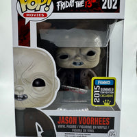 FUNKO POP! MOVIES FRIDAY THE 13TH: UNMASKED JASON VOORHEES #202 (LE 1,008) (2015 SHARED SUMMER CONVENTION STICKER) (📌CONDITION 9.5)