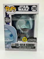 
              FUNKO POP! STAR WARS THE EMPIRE STRIKES BACK: OBI-WAN KENOBI (GLOW) #392 (LE 3,000) (2020 STAR WARS CELEBRATION STICKER) (📌CONDITION 9.0/9.5)
            
