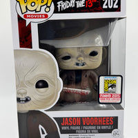FUNKO POP! MOVIES FRIDAY THE 13TH: UNMASKED JASON VOORHEES #202 (LE 1,008) (2015 SDCC EXCLUSIVE STICKER) (📌CONDITION 8.5/9.0)
