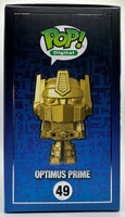
              FUNKO POP! DIGITAL TRANSFORMERS: OPTIMUS PRIME (GOLD) #49 (NFT GRAIL / LE 999) (📌CONDITION 9.5)
            