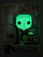 
              FUNKO POP! MOVIES SAW: BLOODY GLOW BILLY #52 (LE 2,500) (2014 SDCC EXCLUSIVE STICKER) (📌 CONDITION 5.5 / 6.0)
            