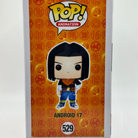 FUNKO POP! ANIMATION DRAGON BALL Z: ANDROID 17 #529 (SIGNED / AUTOGRAPHED BY CHUCK HUBER) (TRISTAR COA) (📌CONDITION 8.0)