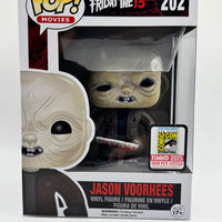 FUNKO POP! MOVIES FRIDAY THE 13TH: UNMASKED JASON VOORHEES #202 (LE 1,008) (2015 SDCC EXCLUSIVE STICKER) (📌CONDITION 8.5/9.0)