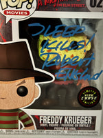 
              FUNKO POP! MOVIES A NIGHTMARE ON ELM STREET: GLOW FREDDY KRUEGER #02 (GLOW CHASE) (SIGNED / AUTOGRAPHED BY ROBERT ENGLUND) (BECKETT COA) (3 LANGUAGE RELEASE) (JJL 180404) (📌 CONDITION 8.0)
            