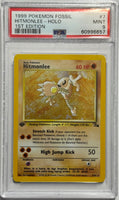 
              POKEMON TCG: FOSSIL - HITMONLEE - 7/62 (1ST EDITION - HOLO) (ENGLISH) (GRADED / PSA 9) (📌 CONDITION 9.5)
            