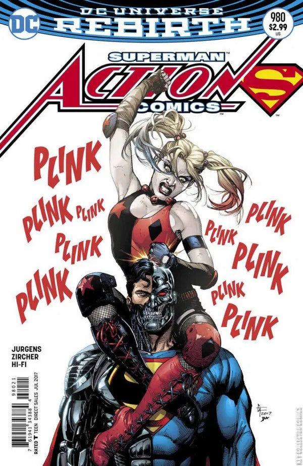 DC COMICS ACTION COMICS VOL. 1 ISSUE #980 (GARY FRANK VARIANT COVER) (JULY 2017) (📌 CONDITION 9.0/9.5)