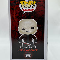FUNKO POP! MOVIES FRIDAY THE 13TH: UNMASKED JASON VOORHEES #202 (LE 1,008) (2015 SHARED SUMMER CONVENTION STICKER) (📌CONDITION 6.0)