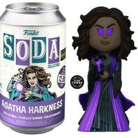 FUNKO SODA FIGURE! MARVEL WANDAVISION: AGATHA HARKNESS (GLOW CHASE) (LE 2,000) (ENTERTAINMENT EARTH EXCLUSIVE STICKER)