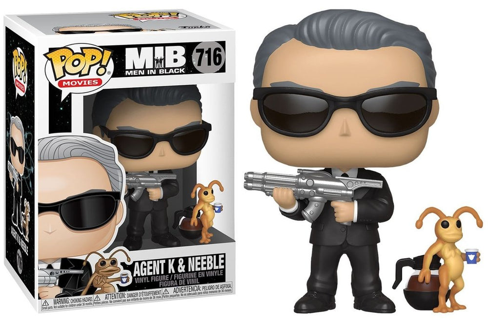 FUNKO POP! MOVIES MEN IN BLACK: AGENT K & NEEBLE #716